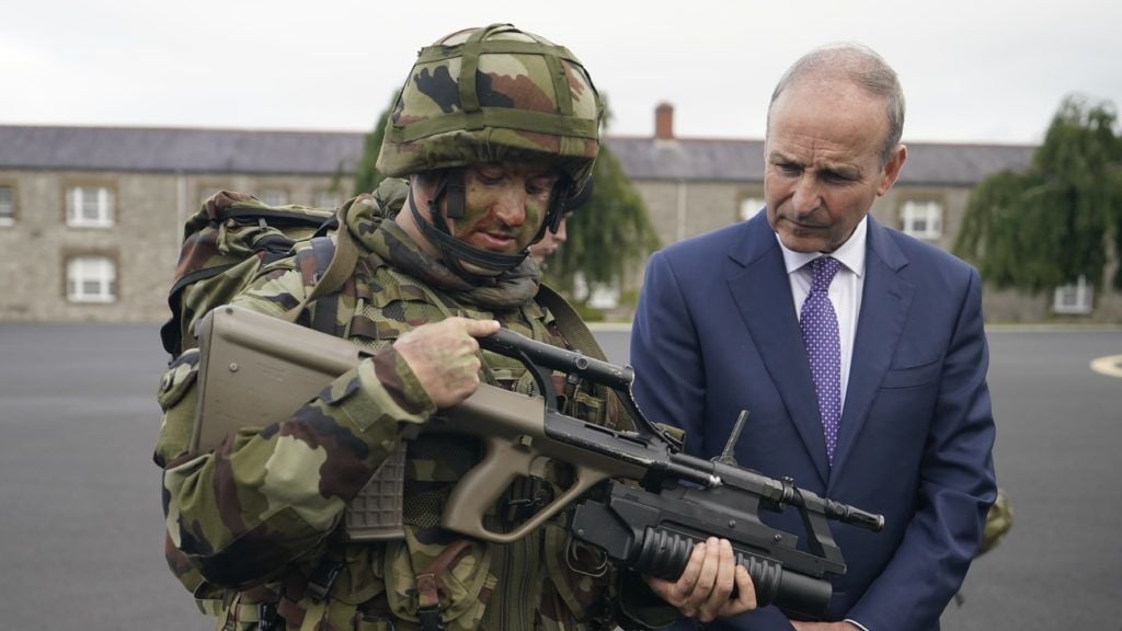 Micheál Martin encourages employers to support Defence Forces reserves