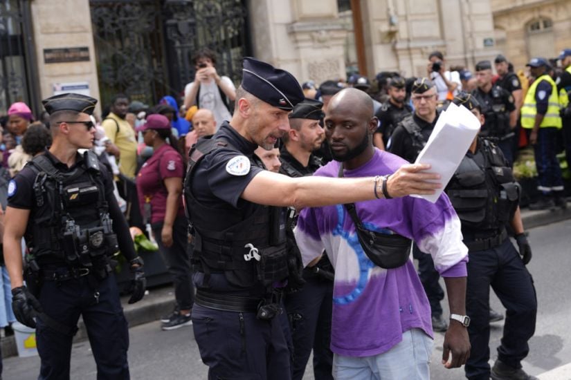 Migrants And Homeless People Cleared Out Of Paris During Olympics