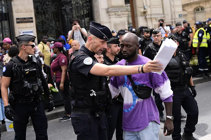 Migrants And Homeless People Cleared Out Of Paris During Olympics