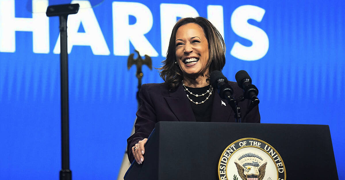Kamala Harris says she wants original plan for debate with Trump