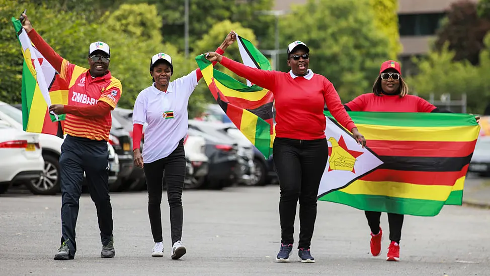 Cricket Fans Bring Colour And Noise To Historic Occasion At Stormont