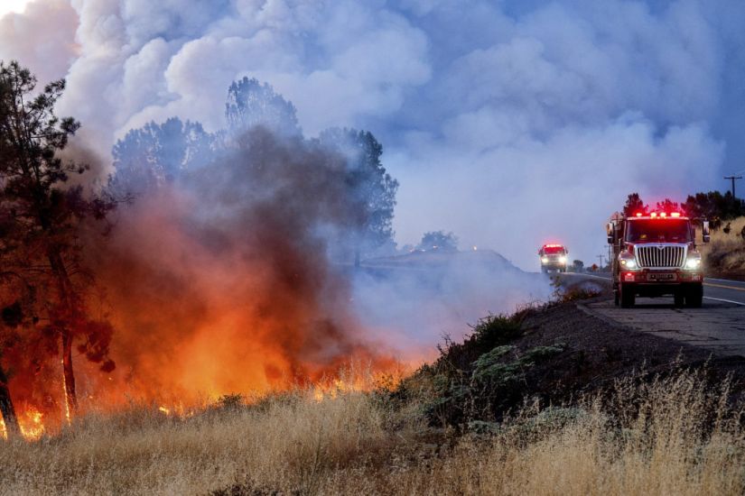 Man Arrested Over California Fire Sparked By Burning Car Pushed Into Gully