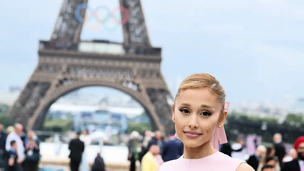 Ariana Grande Among Celebrities In Paris At Olympics Opening Ceremony