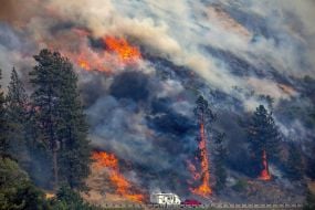 Air Tanker Pilot Killed As Us Wildfires Spread