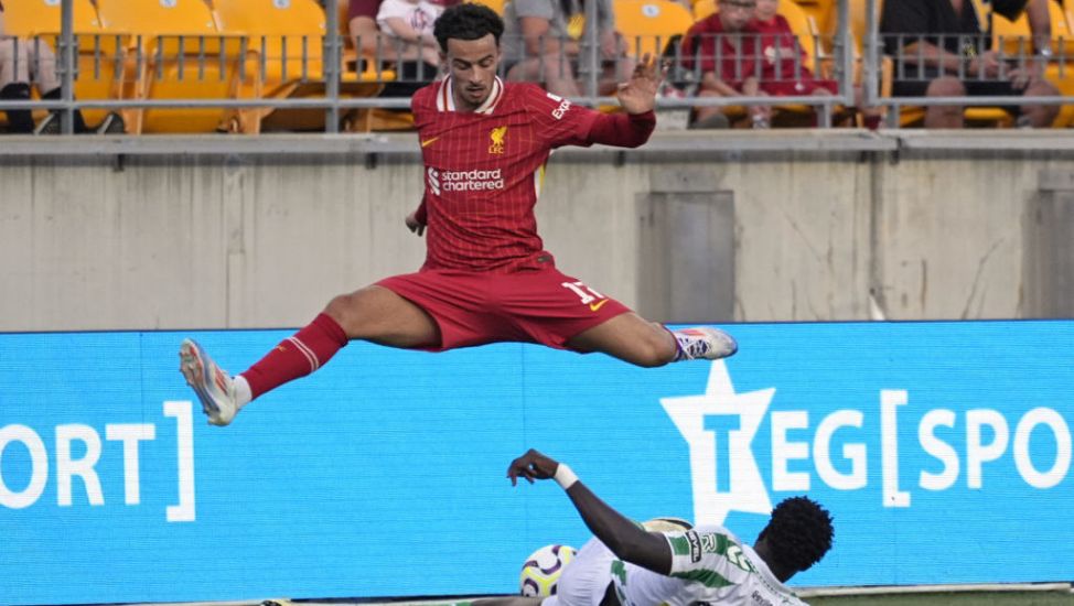 Liverpool Sweat Over Fitness Of Midfielder Curtis Jones After Muscle Problem