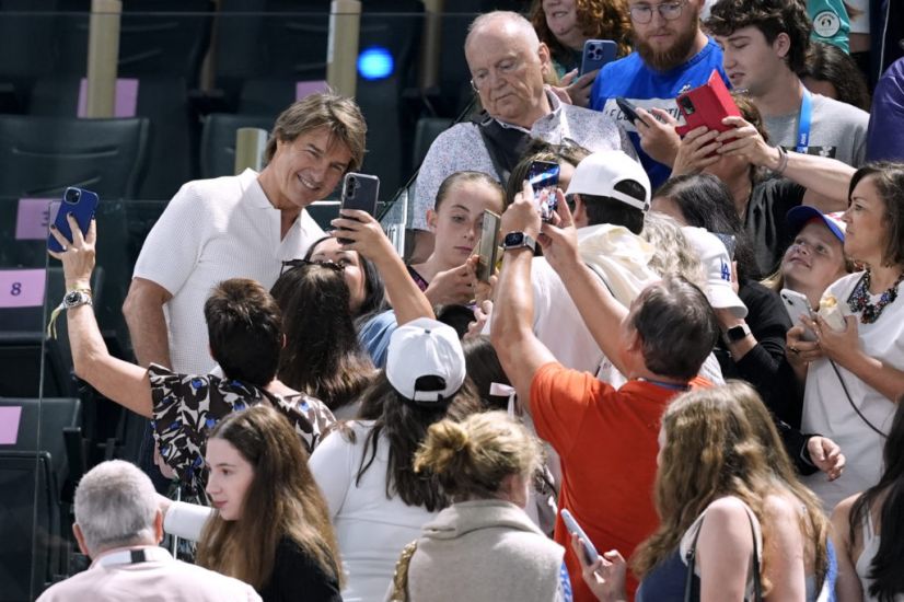 Star-Studded Crowd Watches Simone Biles’ Olympics Return