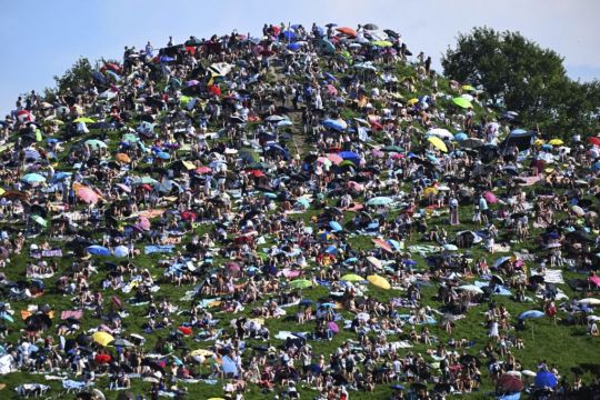 Fans Swarm Hill In Germany To Watch Taylor Swift Concert For Free