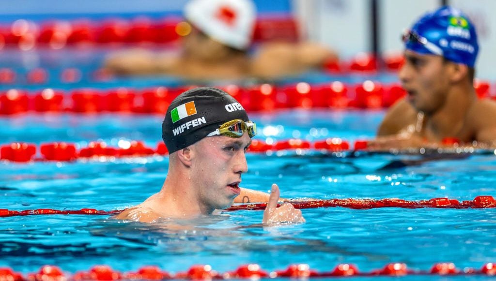 Olympics latest: swimming success as Daniel Wiffin and Ellen Walshe qualify for finals
