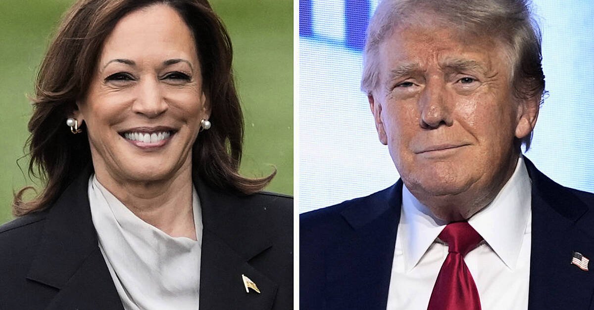 Donald Trump says he will ‘probably’ debate vice president Kamala Harris