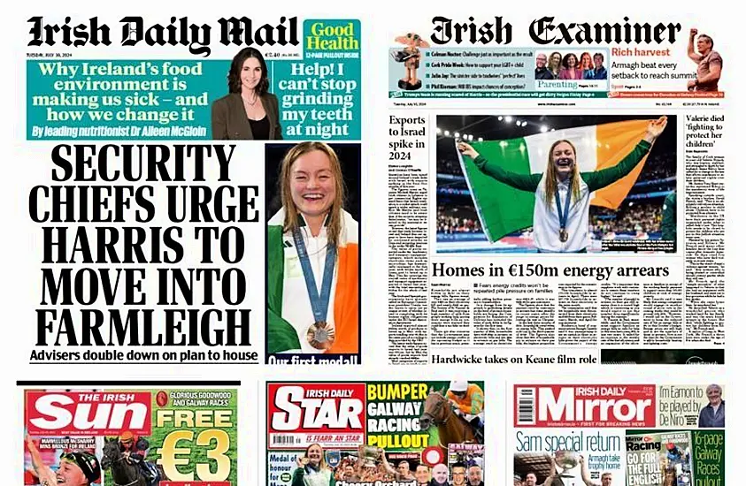 What The Papers Say: Tuesday's Front Pages