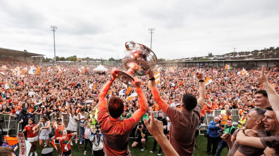 All-Ireland Champions Armagh Greeted By Thousands Of Fans At Homecoming