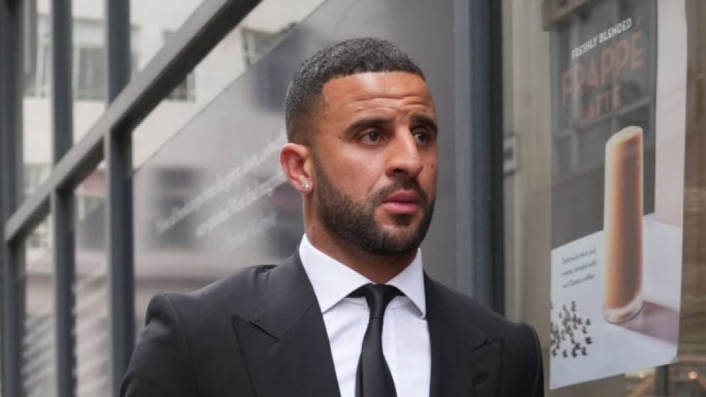 Footballer Kyle Walker says family court dispute would not happen if he were ‘painter and decorator’