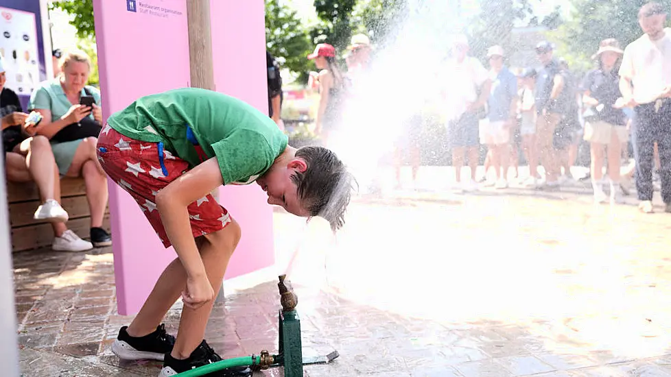 Olympic Athletes And Fans Struggle To Stay Cool As Paris Temperatures Soar