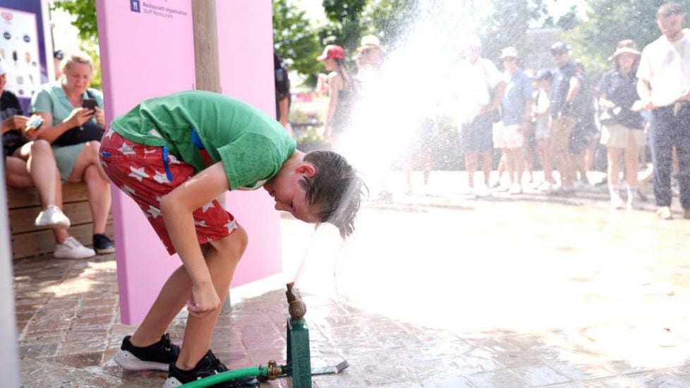 Olympic Athletes And Fans Struggle To Stay Cool As Paris Temperatures Soar