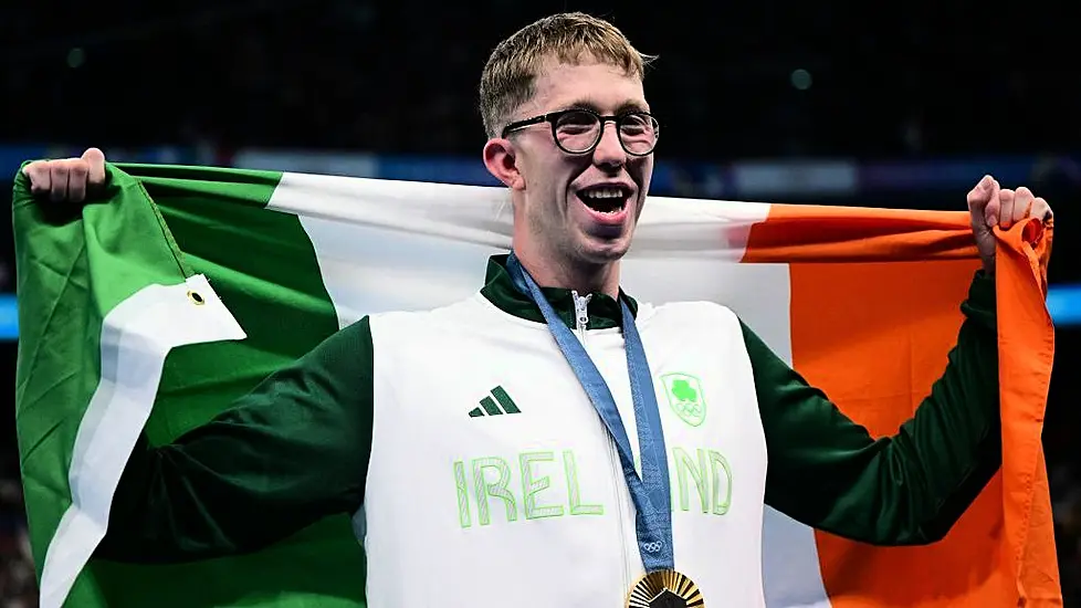 Daniel Wiffen Becomes First Irishman To Win Olympic Swim Medal After 800M Freestyle Victory