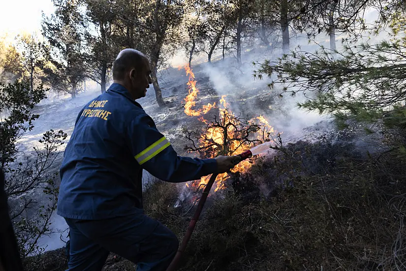 North Macedonia Seeks Eu Help As Wildfires Spread Across Balkans Into Greece