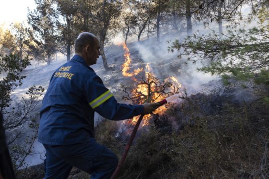 North Macedonia Seeks Eu Help As Wildfires Spread Across Balkans Into Greece