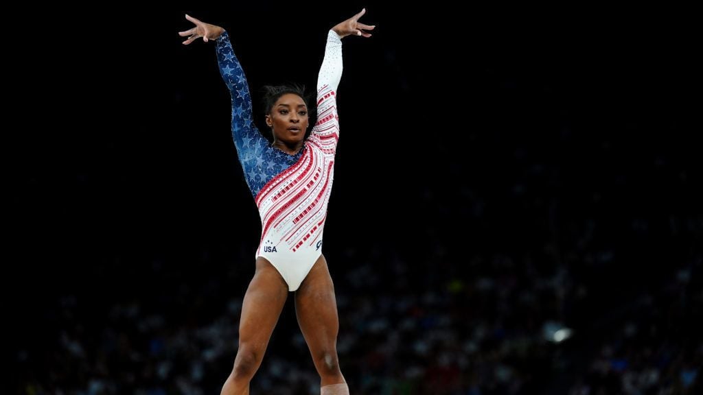 Gold for Simone Biles and USA in gymnastics team final