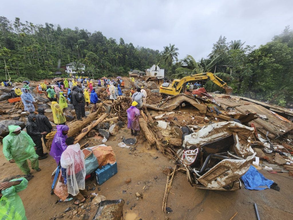 At least 166 people killed in southern India landslides