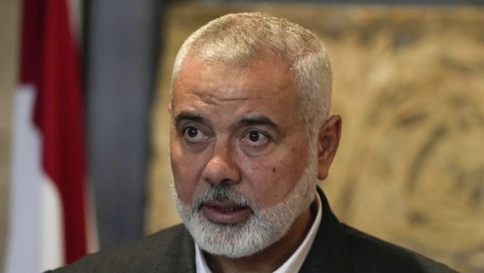 Hamas Political Leader Ismail Haniyeh Had Lauded October 7Th Attacks