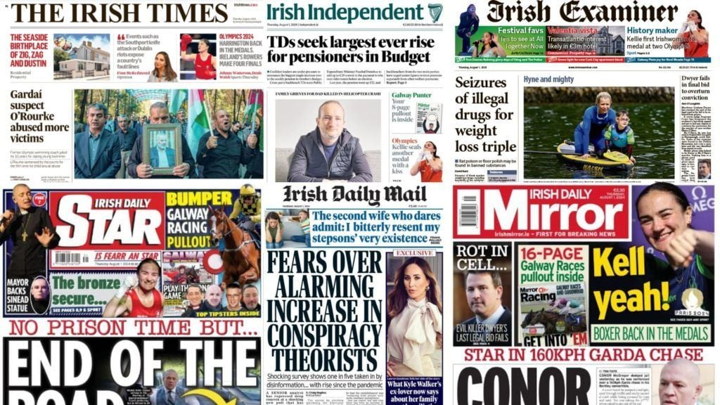 What the papers say: Thursday's front pages