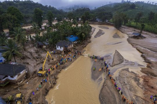 Hopes Of Finding Survivors Wane After Landslides In India Kill 194