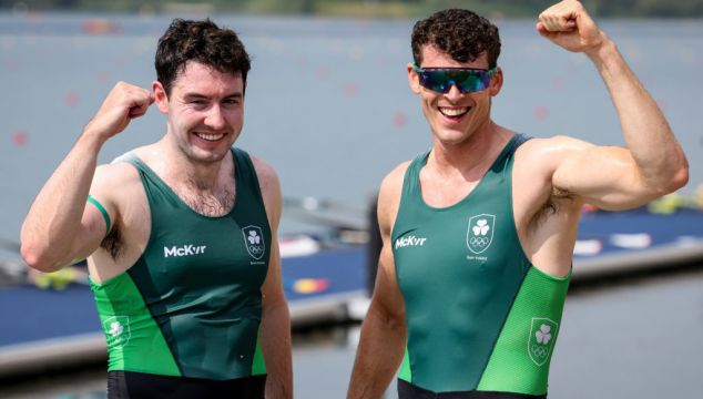 Olympics: Philip Doyle And Daire Lynch Win Bronze Medal In Double Sculls