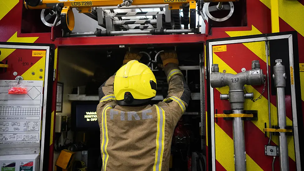 Emergency Services Deal With Fire On A Ship At The Port Of Cork