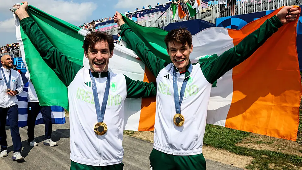 Olympics: Paul O'donovan And Fintan Mccarthy Win Gold In Double Sculls