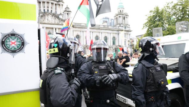 Violent Clashes And Businesses Attacked Amid Anti-Immigration Protest In Belfast