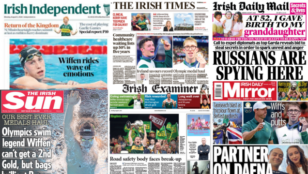 What The Papers Say: Monday's Front Pages