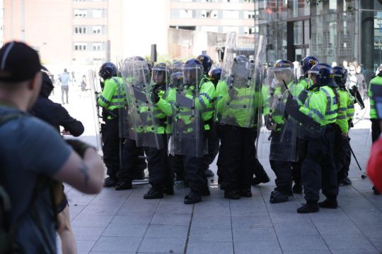 Police Officers Injured In Plymouth As Violence Continues For Seventh Day