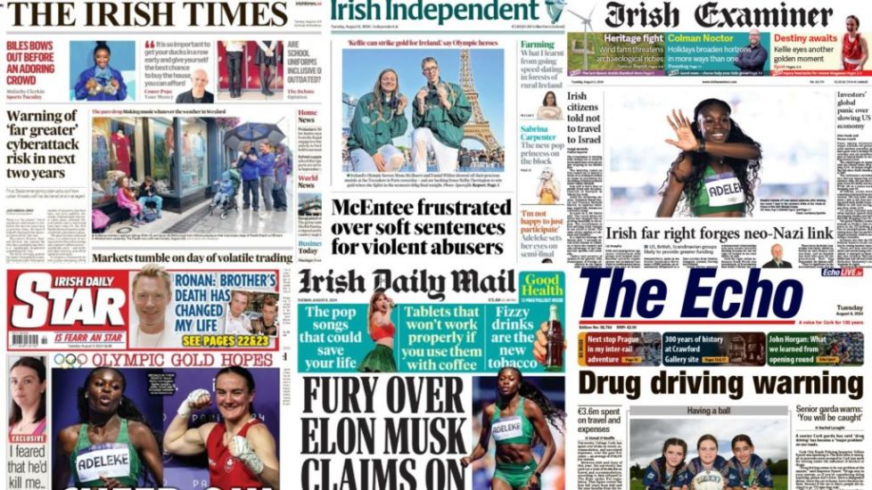 What The Papers Say: Tuesday's Front Pages