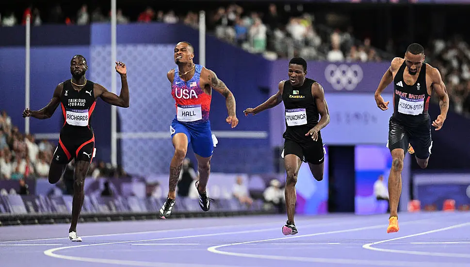 Quincy Hall Snatches Gold Medal On The Line In Men's 400M Final