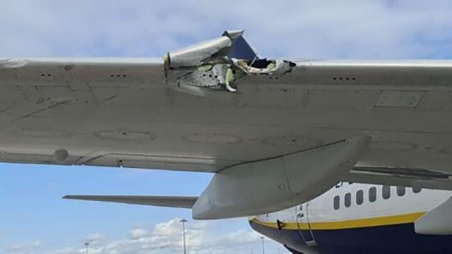 Crash Between Ryanair Plane And Airport Truck Blamed On Driver Fatigue