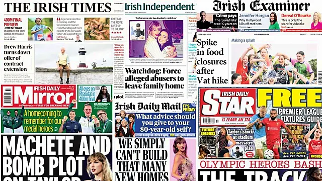 What The Papers Say: Friday's Front Pages