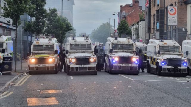 Police Make Total Of 26 Arrests In Relation To Riots In Northern Ireland