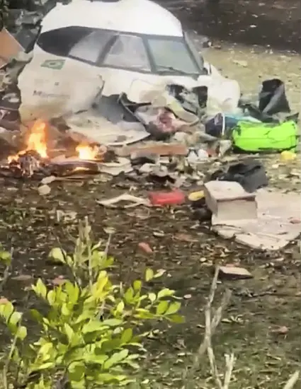 Plane Crashes In Brazil’s Sao Paulo State, Killing All 61 Aboard