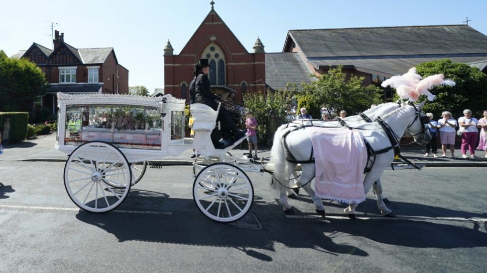 Mourners Gather For Funeral Of Southport Victim Alice Da Silva Aguiar