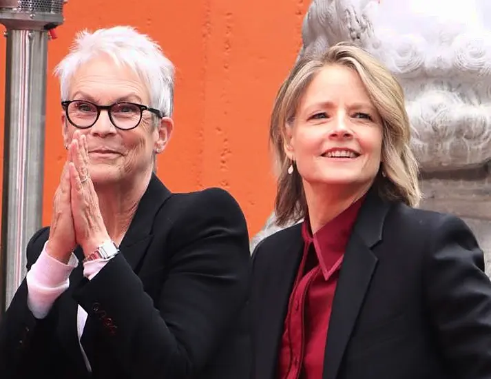 Jodie Foster And Lindsay Lohan Honour Jamie Lee Curtis At Disney Awards