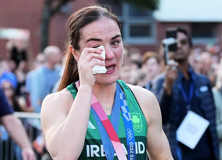 Kellie Harrington Cries Tears Of Joy After Hero’s Welcome On Return To Dublin