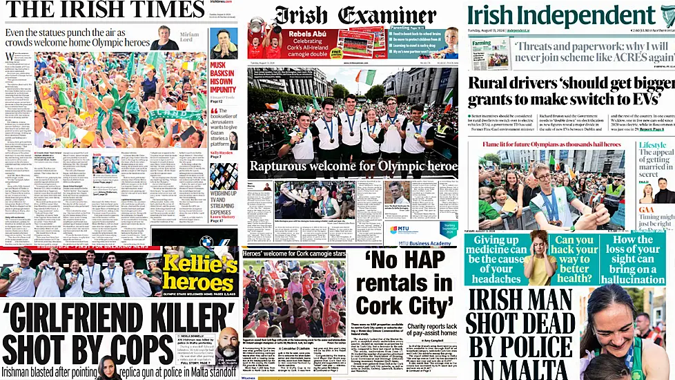 What The Papers Say: Tuesday's Front Pages