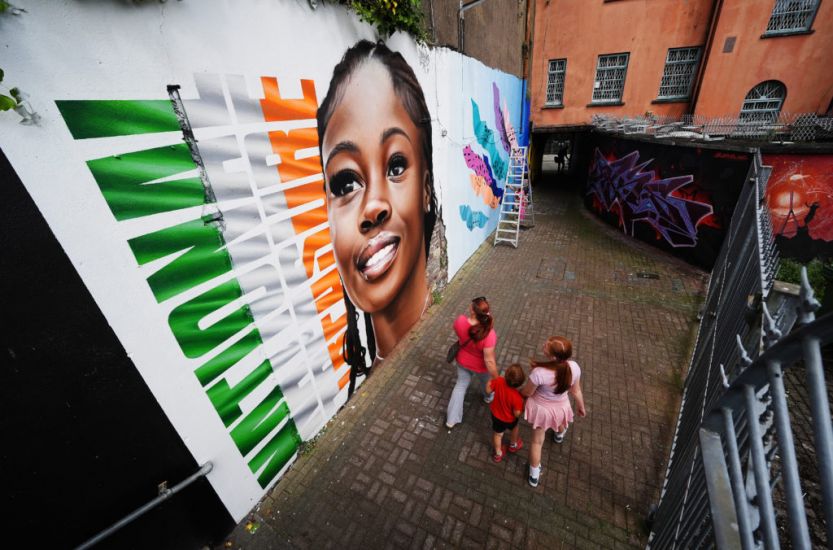 Adeleke Mural Features In Waterford Street Art Festival