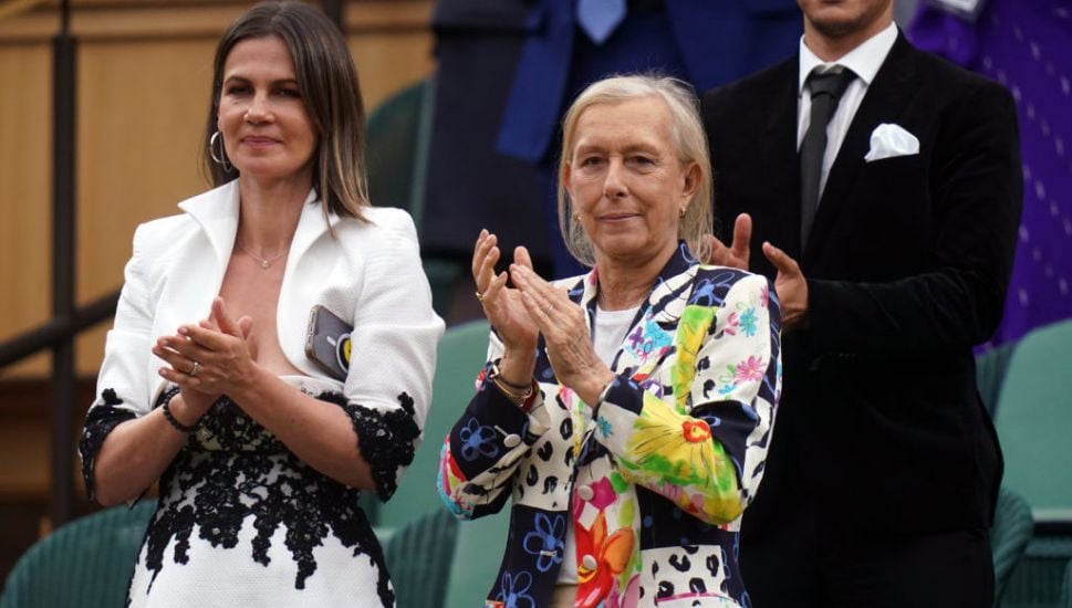 Martina Navratilova And Julia Lemigova Announce They Have Adopted Two Boys