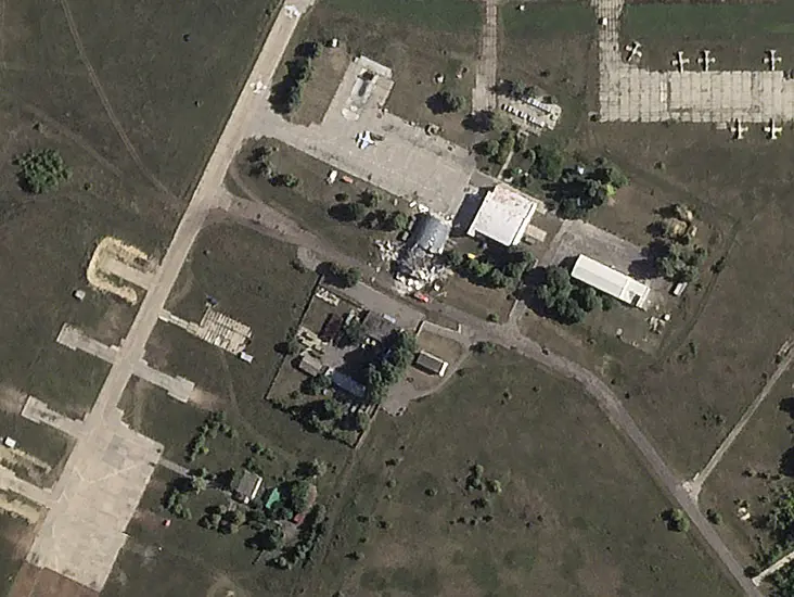 Russian Airbase Hangars ‘Damaged In Ukrainian Drone Attack’