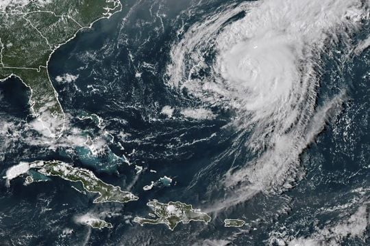 Hurricane Ernesto Moves Away From Bermuda To Open Waters