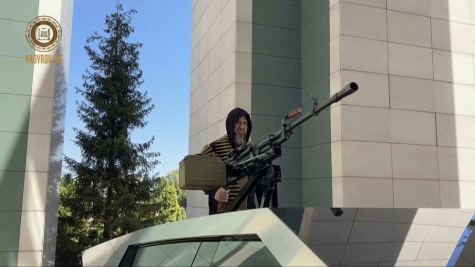 Chechen Warlord, Seen In Machine-Gun Mounted Cybertruck, Invites Musk To Russia