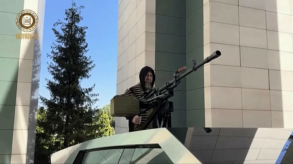 Chechen Warlord, Seen In Machine-Gun Mounted Cybertruck, Invites Musk To Russia