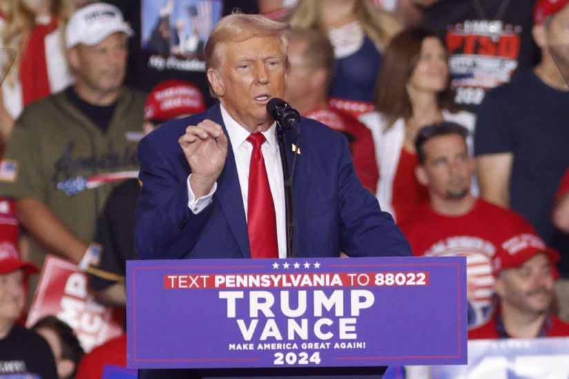 Trump Switches From Economic Remarks To Personal Insults At Pennsylvania Rally