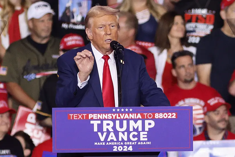 Trump Switches From Economic Remarks To Personal Insults At Pennsylvania Rally